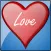 Hearts and Love Stickers