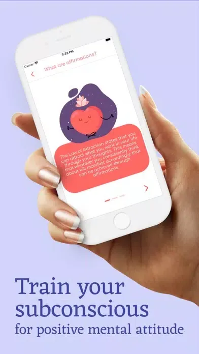 ภาพหน้าจอของ Growbox Positive Affirmations