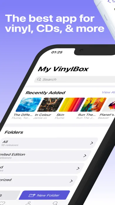 Tangkapan layar VinylBox - Scan Vinyl