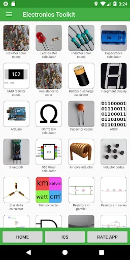 Electronics Toolkit Screenshots
