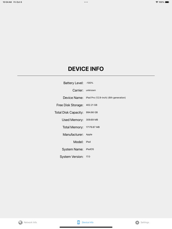 Phone Analyzer iPad  Ekran Görüntüleri