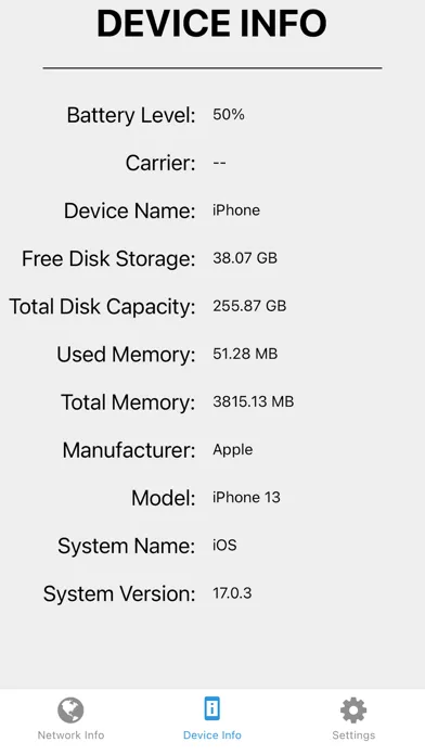 Phone Analyzer स्क्रीनशॉट