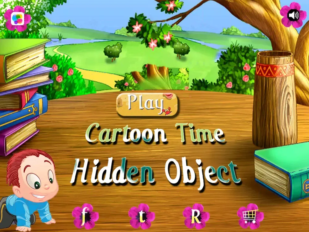Cartoon Time Hidden Object iPad 应用截图