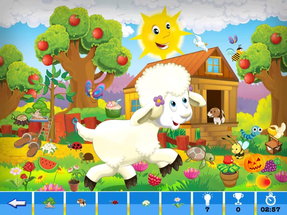 Cartoon Time Hidden Object iPad 应用截图