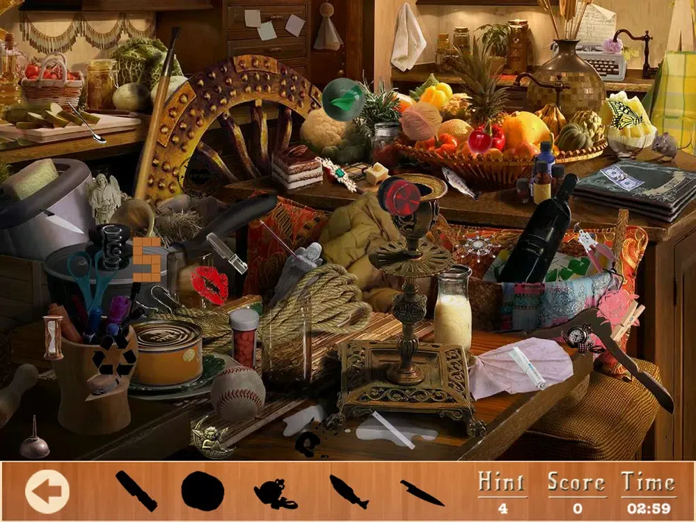Celebrity Kitchen Hidden Objects iPad 应用截图