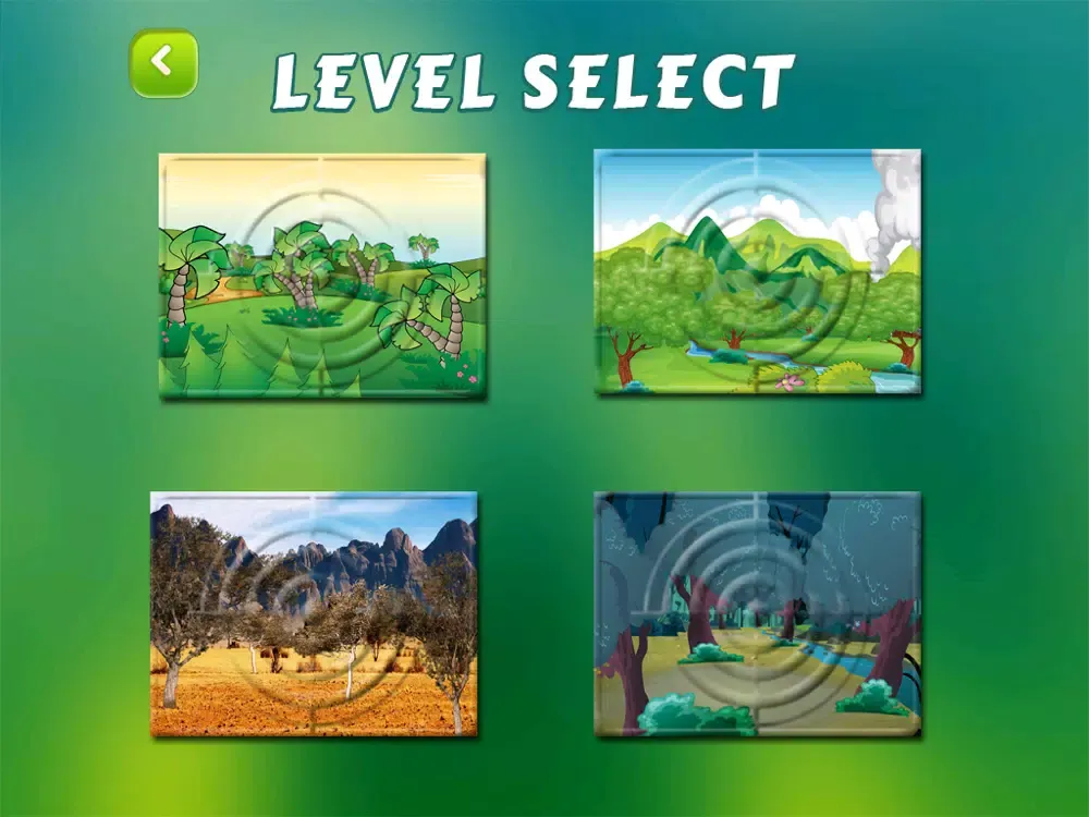 Dino Shooting Adventure In Jungle iPad  Screenshots