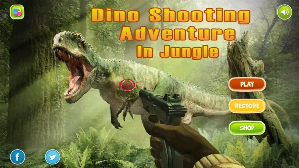 Dino Shooting Adventure In Jungle Screenshots