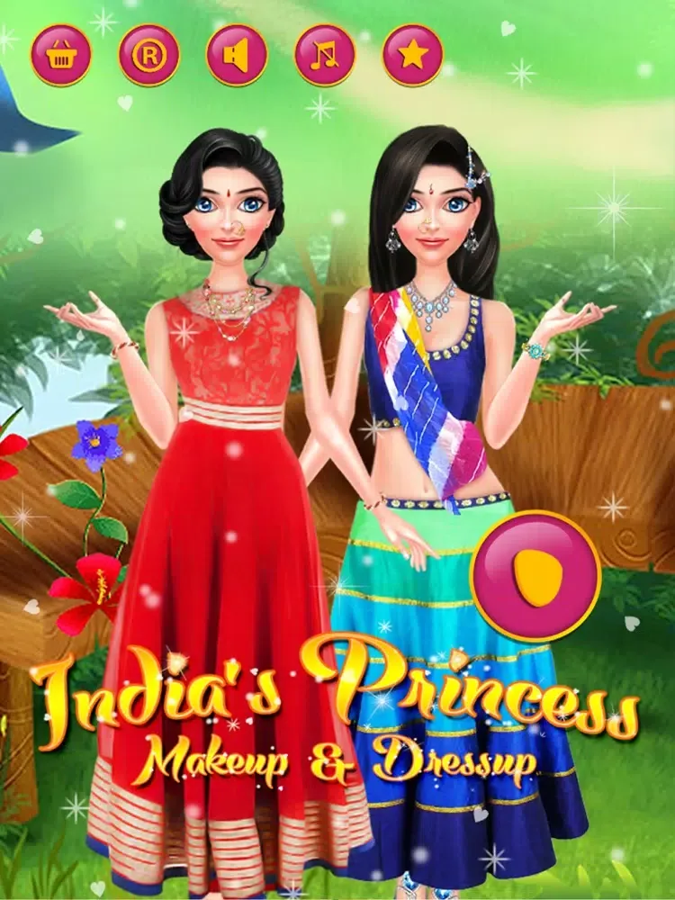 صور India's Princess Makeup & Dressup iPad 