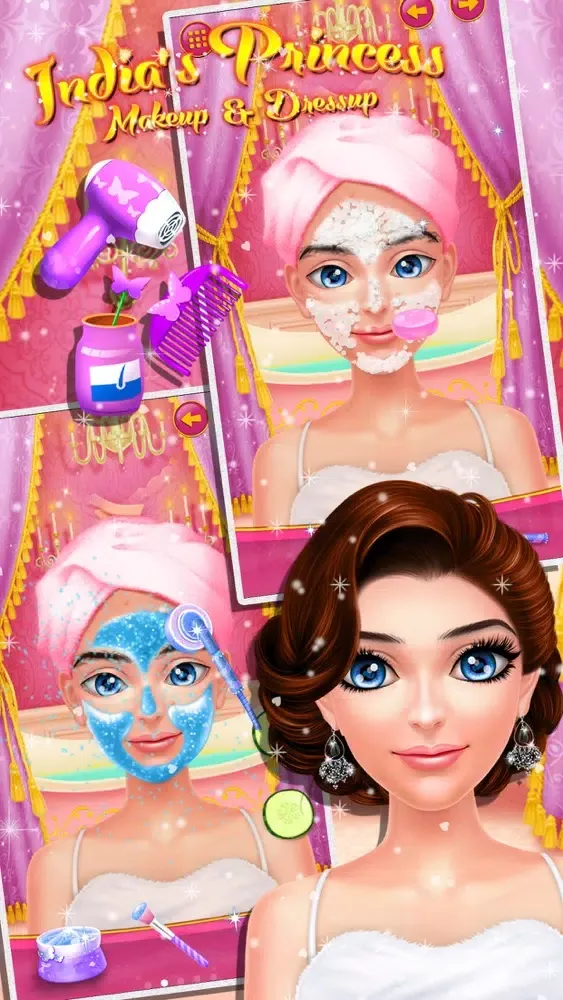 صور India's Princess Makeup & Dressup