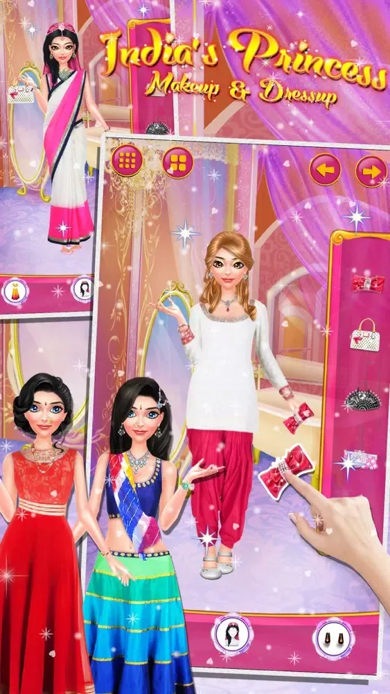 صور India's Princess Makeup & Dressup