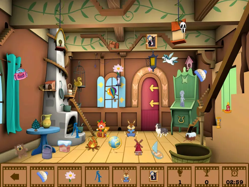 Tangkapan skrin Hidden Objects : Inside The House iPad 
