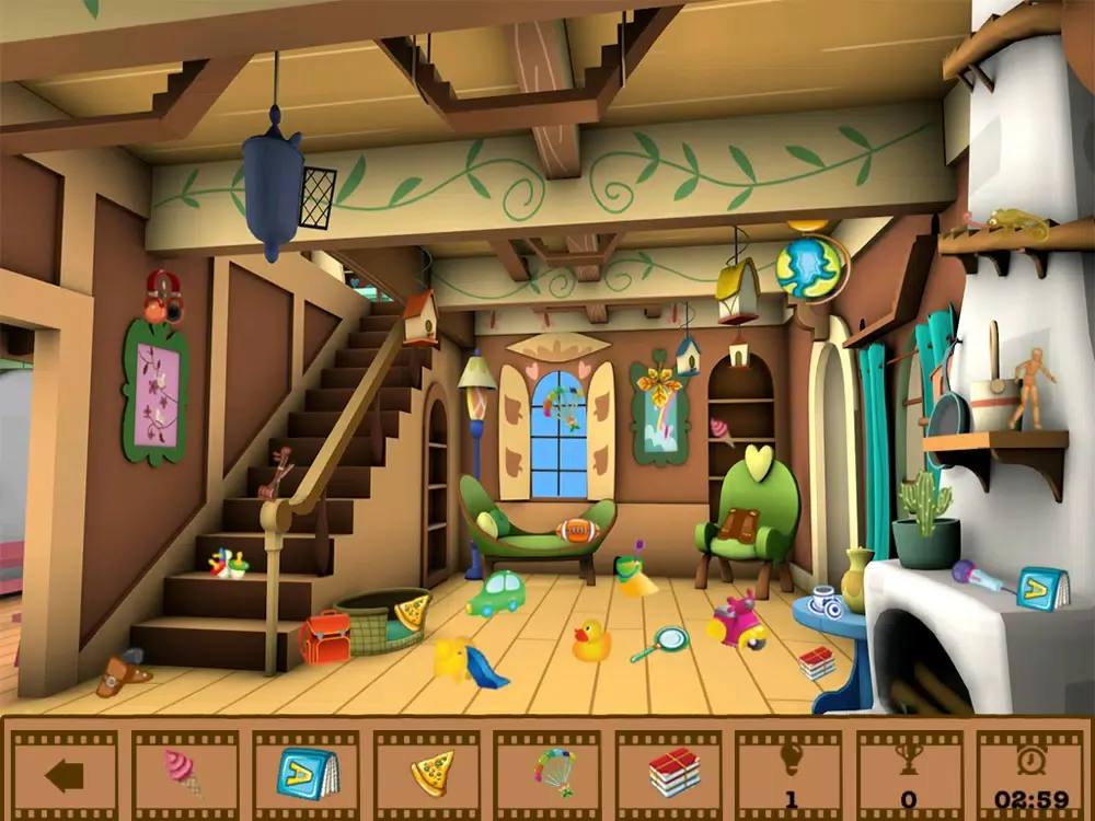 Tangkapan skrin Hidden Objects : Inside The House iPad 