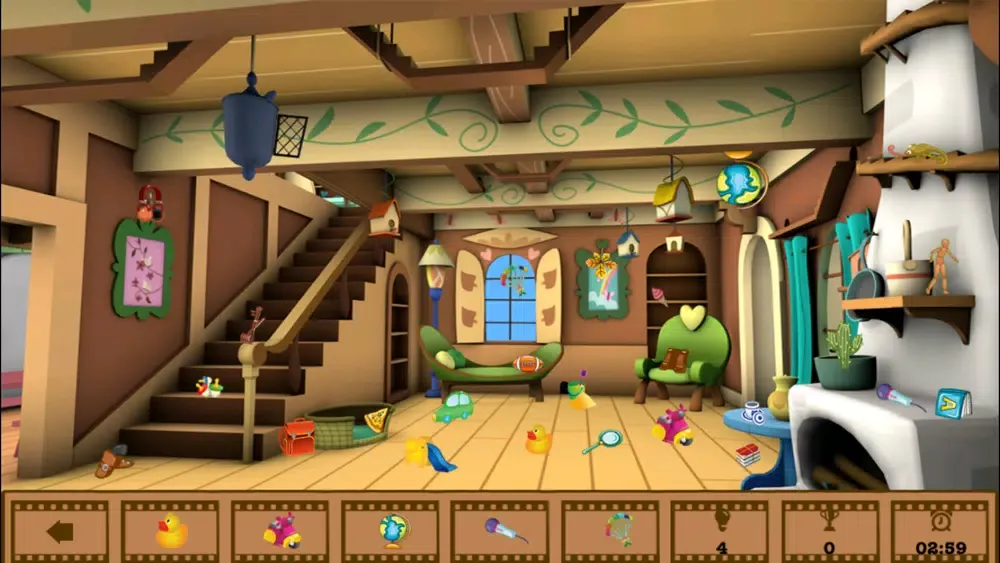 Tangkapan skrin Hidden Objects : Inside The House
