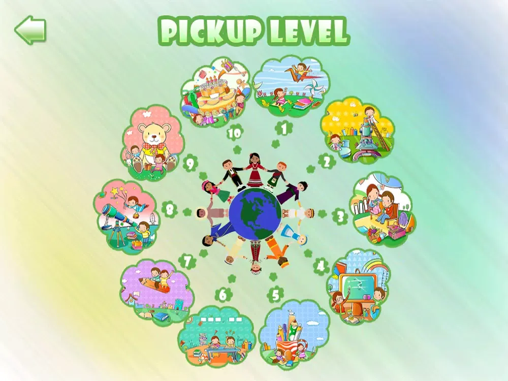 Kid's FunWorld Hidden Object iPad  Screenshots