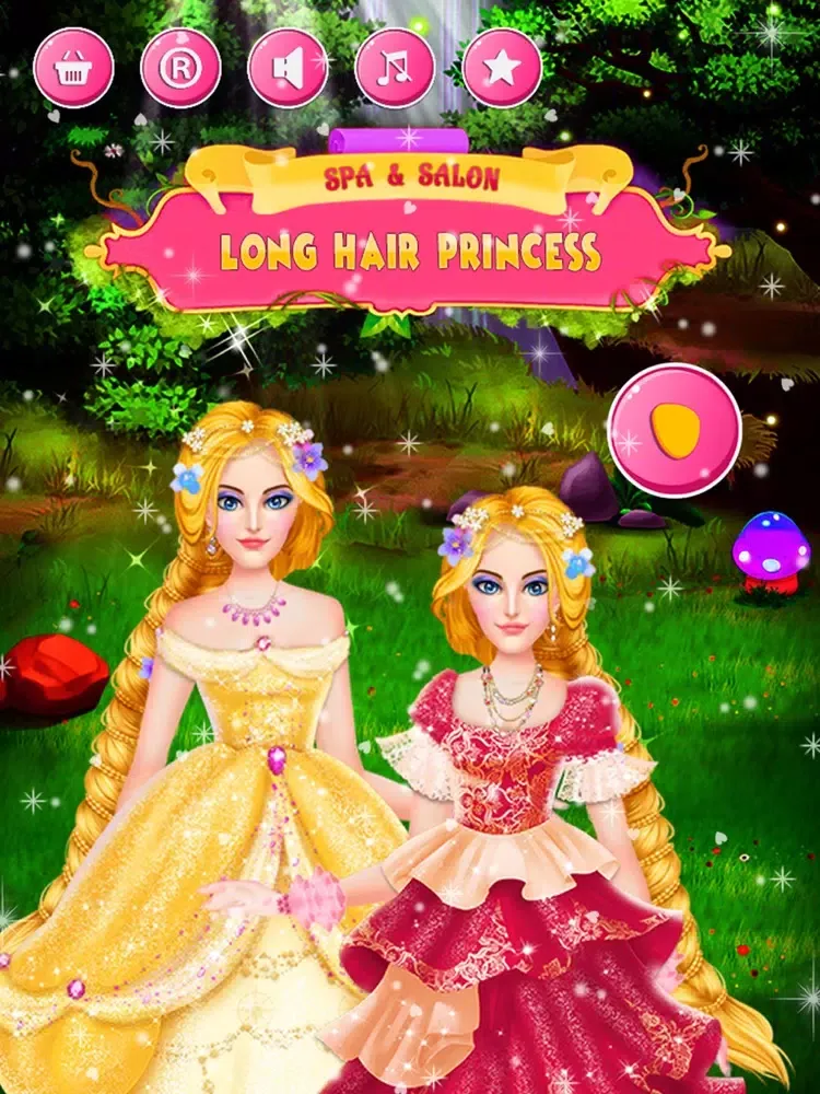 Long Hair Princess Spa & Salon iPad  Screenshots
