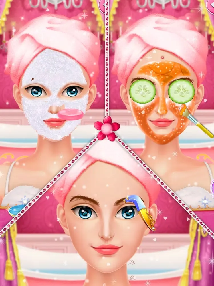 Long Hair Princess Spa & Salon iPad  Screenshots