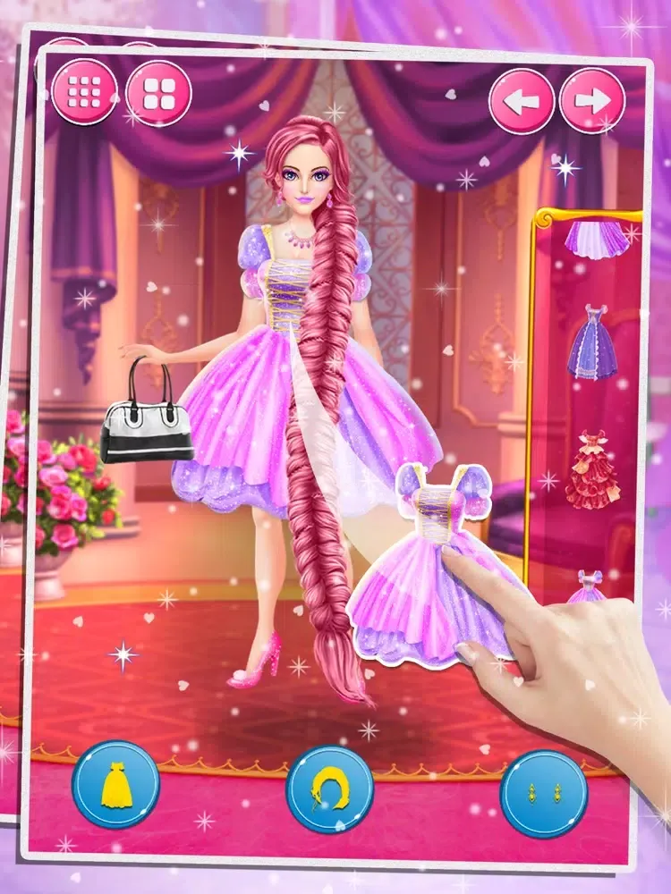 Long Hair Princess Spa & Salon iPad  Screenshots