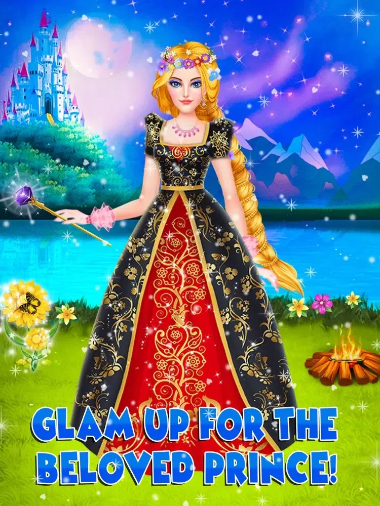 Long Hair Princess Spa & Salon iPad  Screenshots
