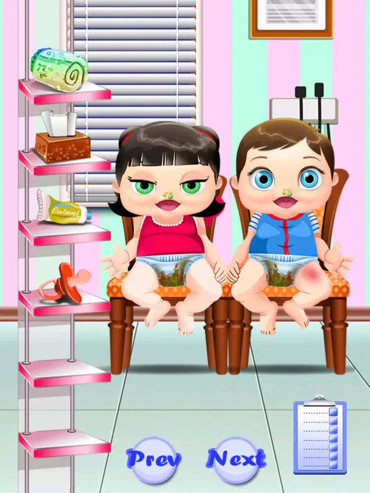 New Born Baby Boy & Girls Twins iPad 應用截圖