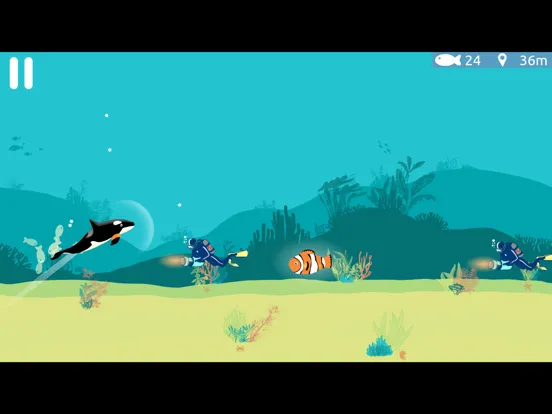 OrcinUS: Orca Pod Rescue iPad  Screenshots