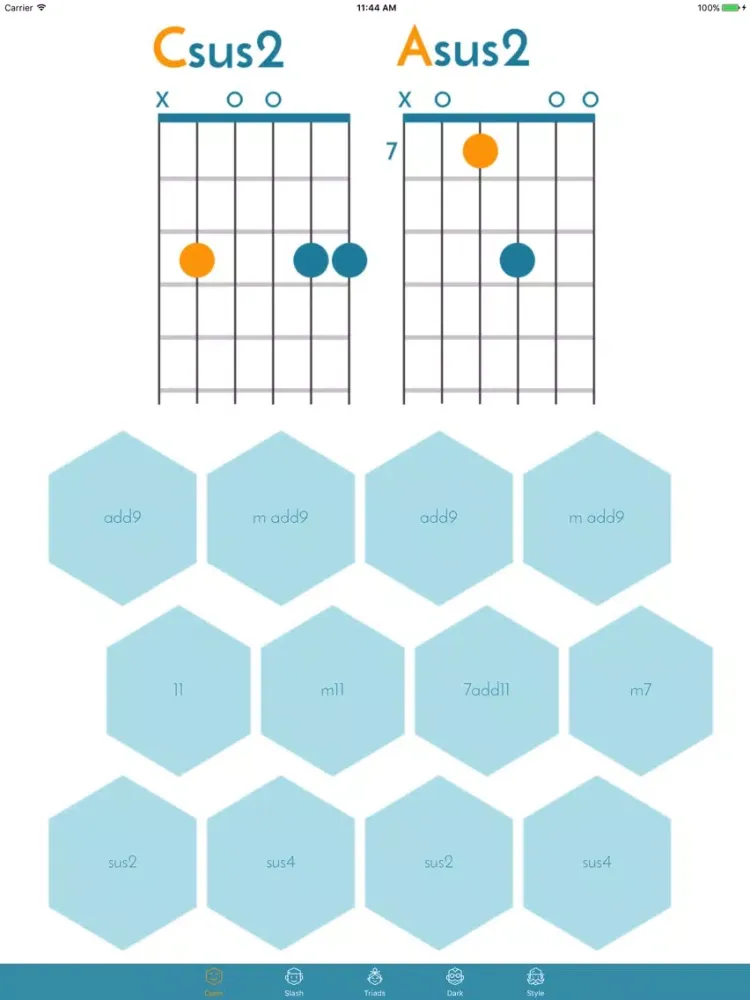 Ảnh chụp màn hình của Chool - Guitar Chords iPad 