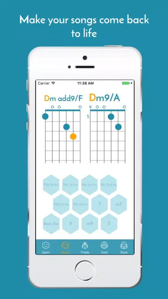 Ảnh chụp màn hình của Chool - Guitar Chords