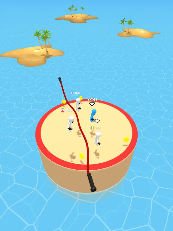 Tangkapan layar Jumping Rope 3D iPad 
