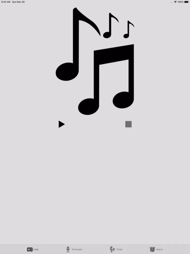 Radio Calm - Classical Music iPad  स्क्रीनशॉट
