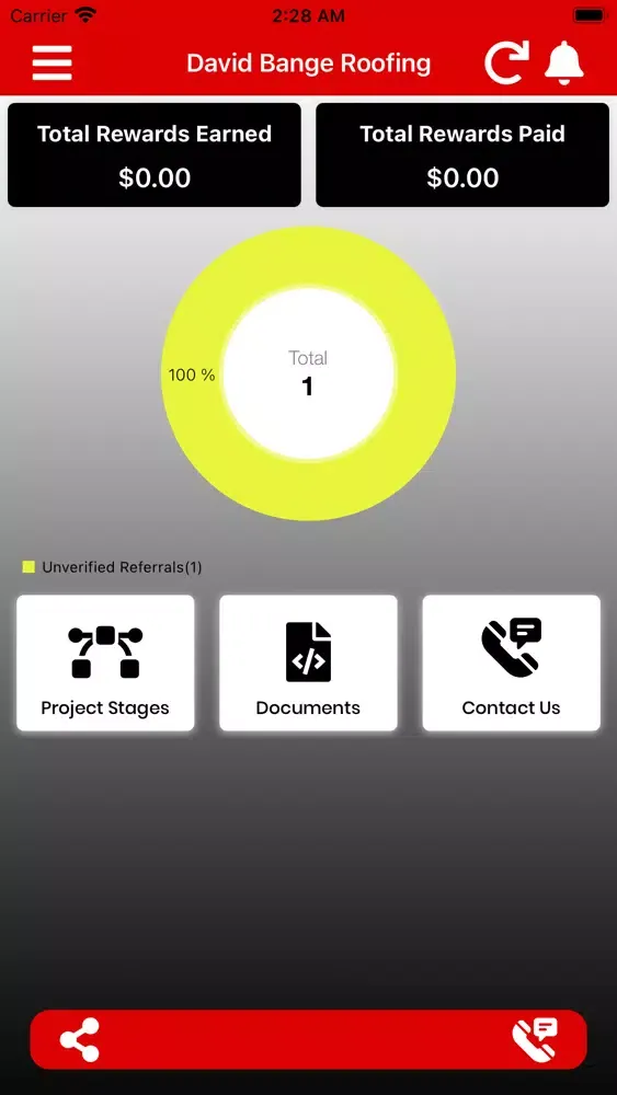 David Bange Roofing Screenshots