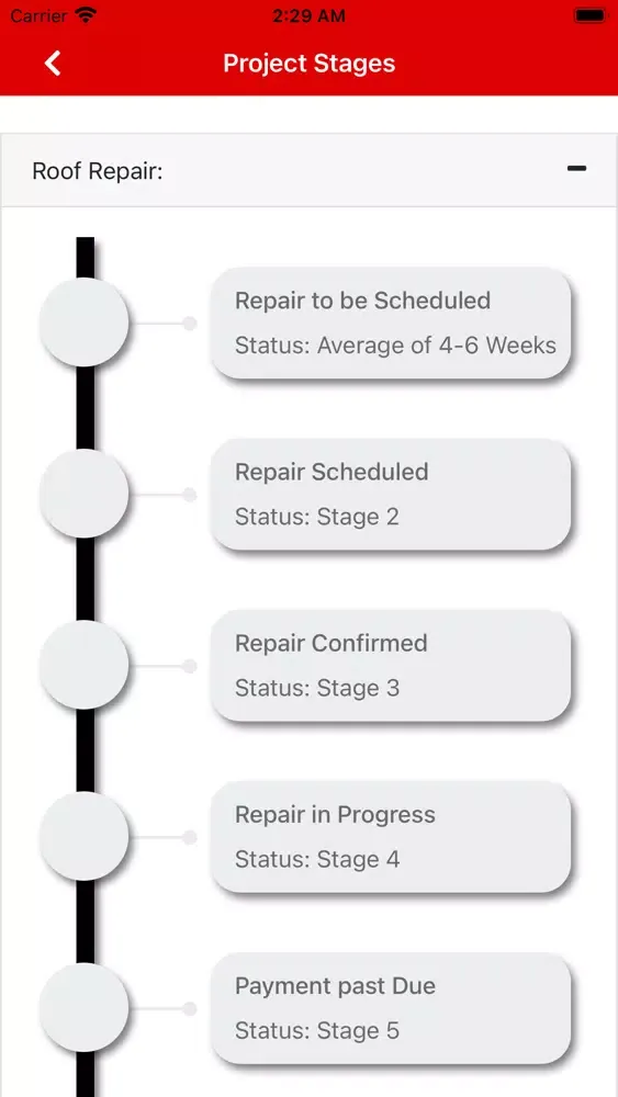 David Bange Roofing Screenshots