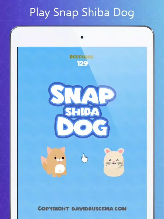 Ảnh chụp màn hình của Snap Shiba Dog iPad 