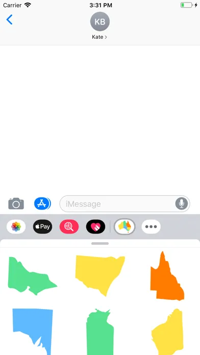Aussie State Sticker Pack应用截图
