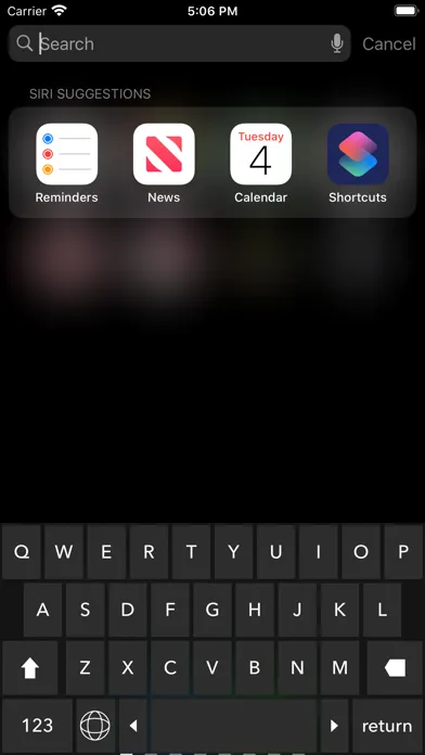 Tangkapan skrin Special Character Keyboard