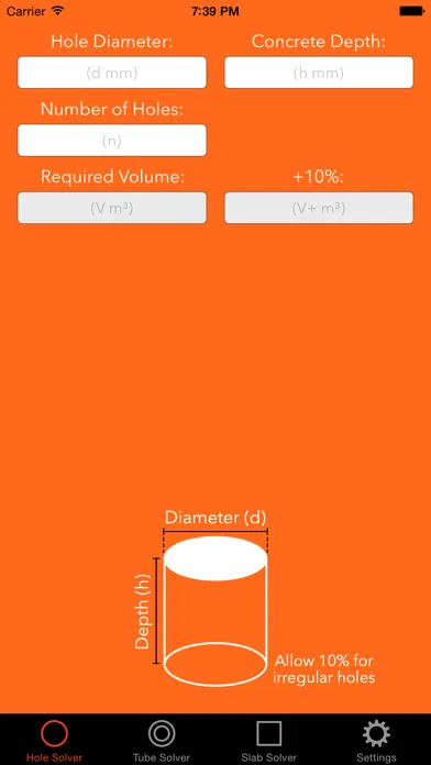 Concrete Help スクリーンショット