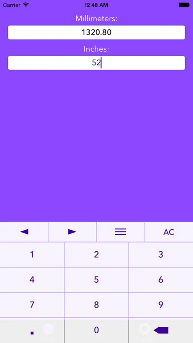 Zrzuty ekranu Inches To Millimeters – Length Converter (in to mm)