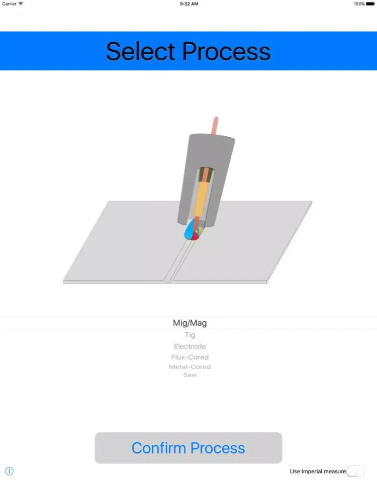 Screenshot di Welding Heat Point Calc iPad 
