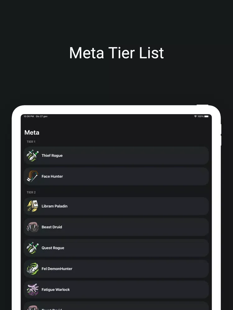 صور HS Master - Meta and Top Decks iPad 