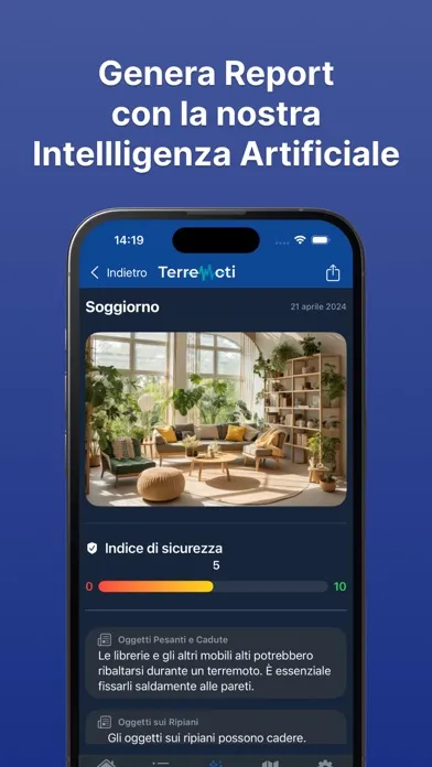 Screenshot di Terremoti in Tempo Reale