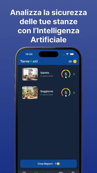 Screenshot di Terremoti in Tempo Reale