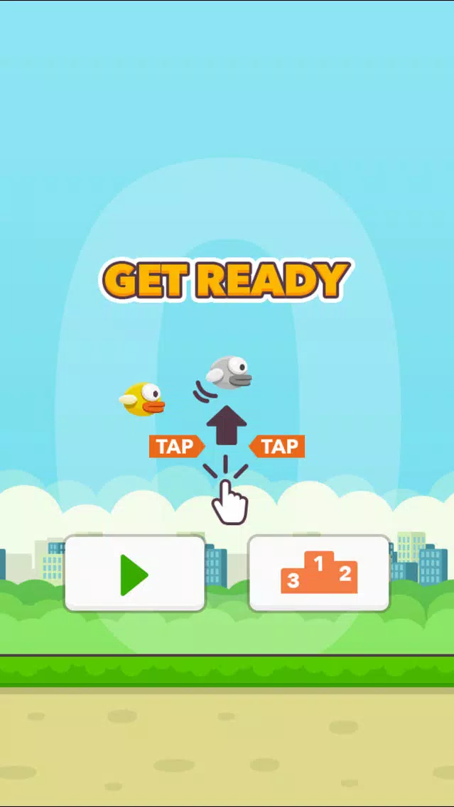 ภาพหน้าจอของ Flap Bird .