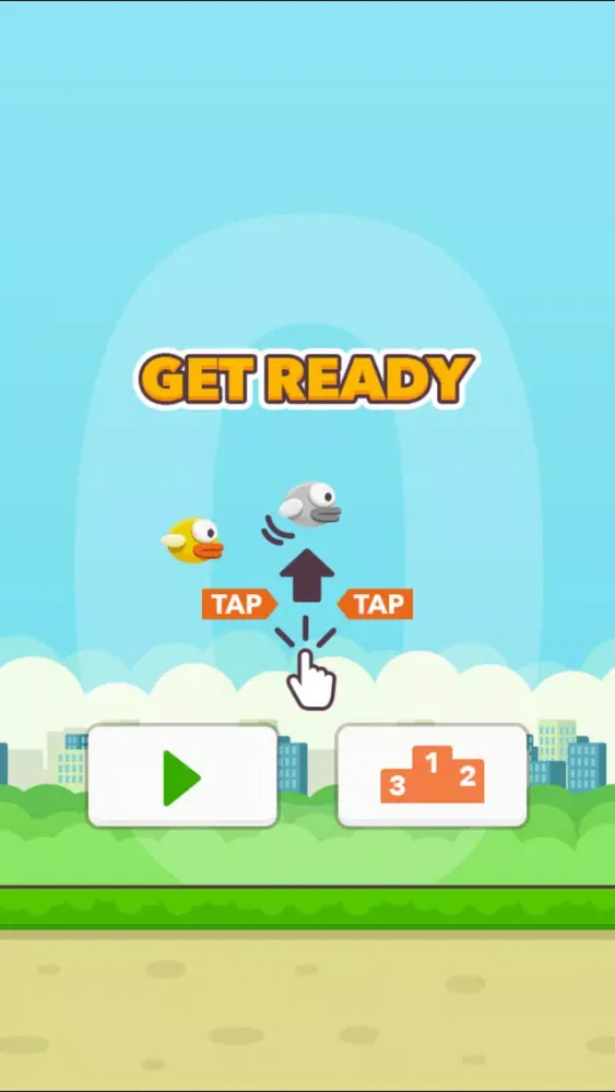 Flap Bird . سکرین شاٹس