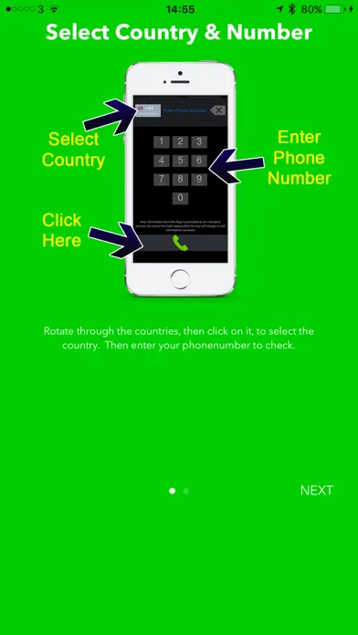 Telephone Number Checker Screenshots