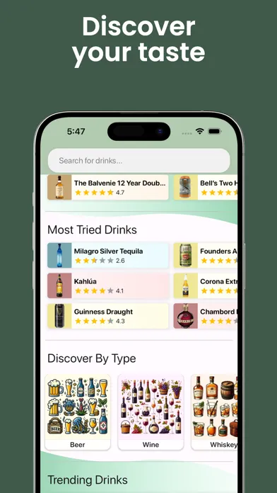 Tipsy - Sip and Share سکرین شاٹس