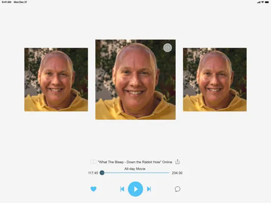 Capturas de pantalla de David Hoffmeister - ACIM iPad 