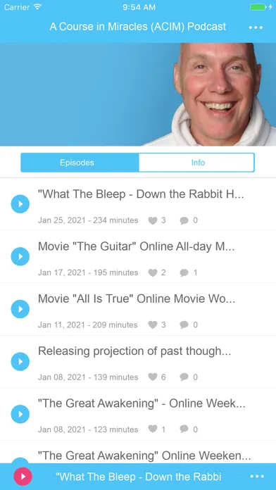 Capturas de pantalla de David Hoffmeister - ACIM