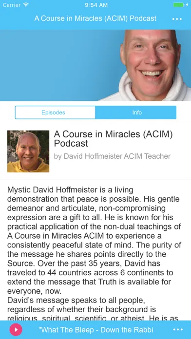 Capturas de pantalla de David Hoffmeister - ACIM