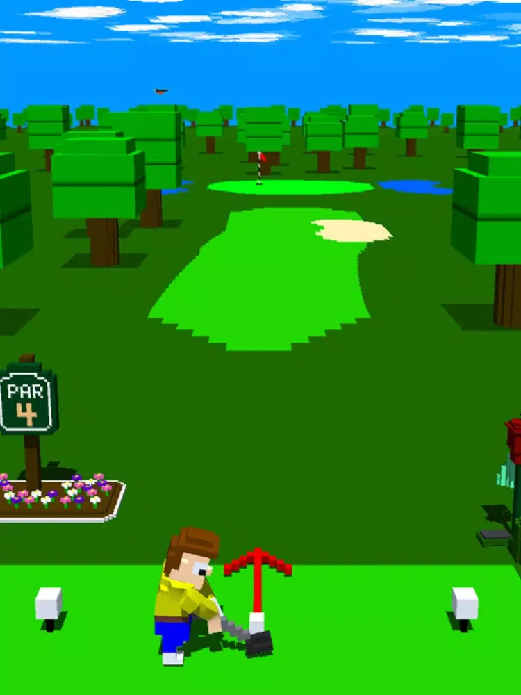 Captures d'écran de Tappy Golf iPad 