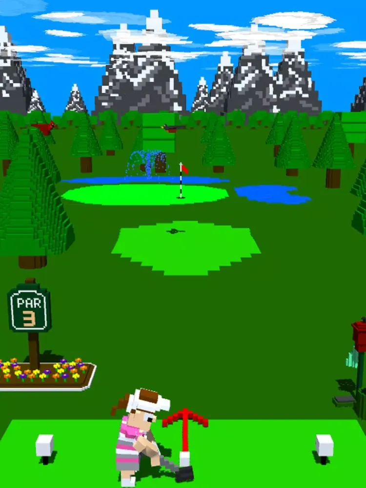 Captures d'écran de Tappy Golf iPad 