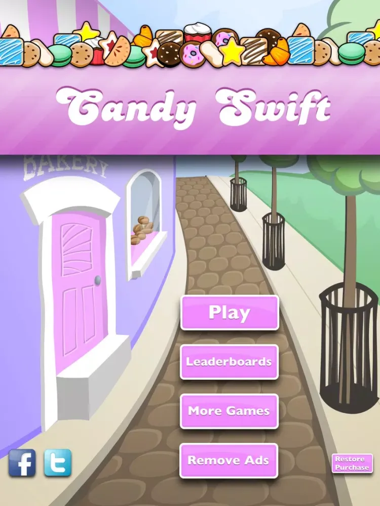 Tangkapan skrin Candy Swift - The Best 3 Match Puzzle Game iPad 
