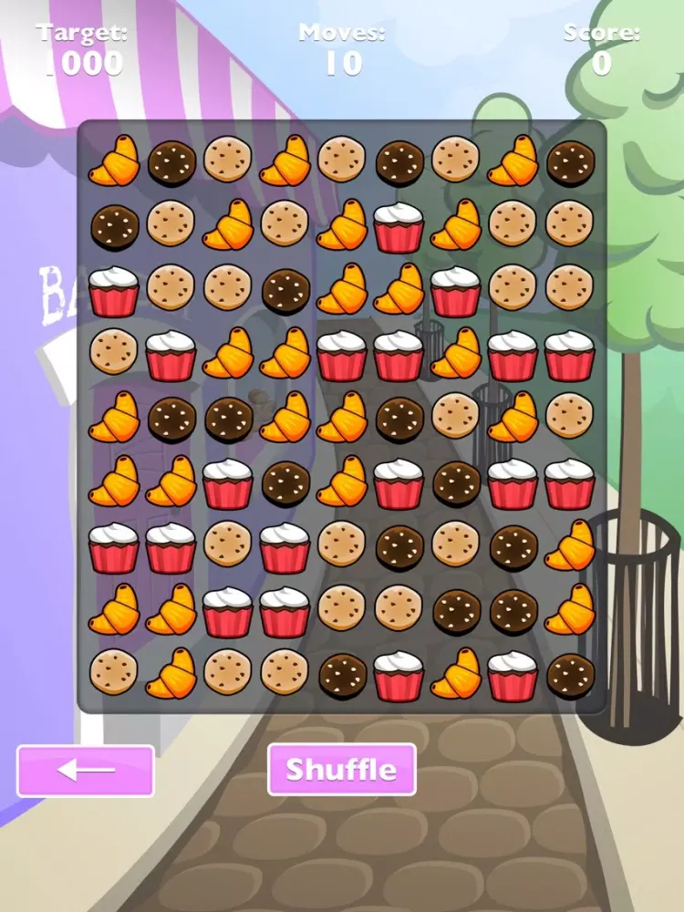 Tangkapan skrin Candy Swift - The Best 3 Match Puzzle Game iPad 